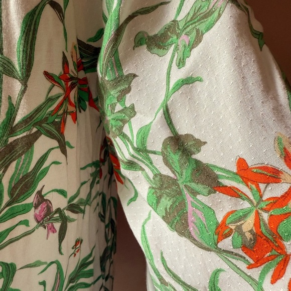 Anthropologie Floral Off the Shoulder Top - Picture 3 of 5